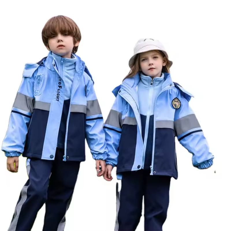 Hot Selling School Uniform Costume Sports Uniforms High School Various Clothes for Kids Upgrowing